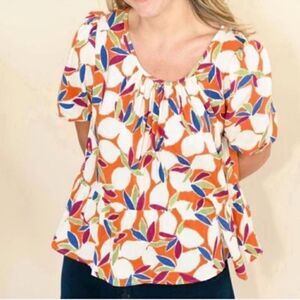 Compania Fantastica Floral Print
Top(Size XLarge)